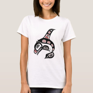 Nordwestpazifikküste Haidakunst Killerwal T-Shirt