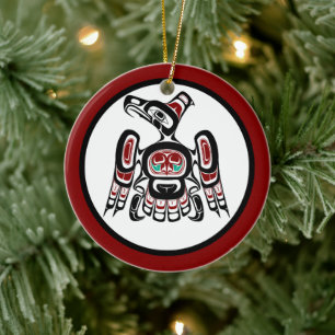 Nordwestpazifikküste Kaigani Thunderbird Keramikornament