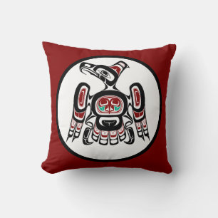 Nordwestpazifikküste Kaigani Thunderbird Kissen