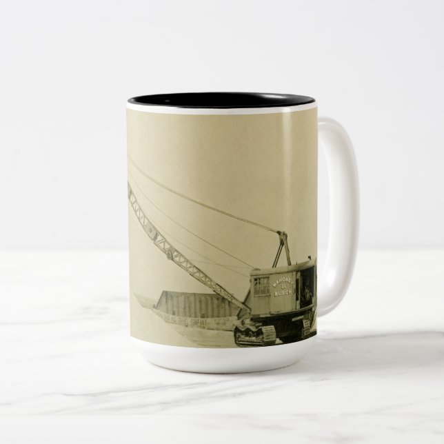 NORDWESTTECHNIK KRANE SCHOVEL TASSE FRÜH (VorderseiteRechts)