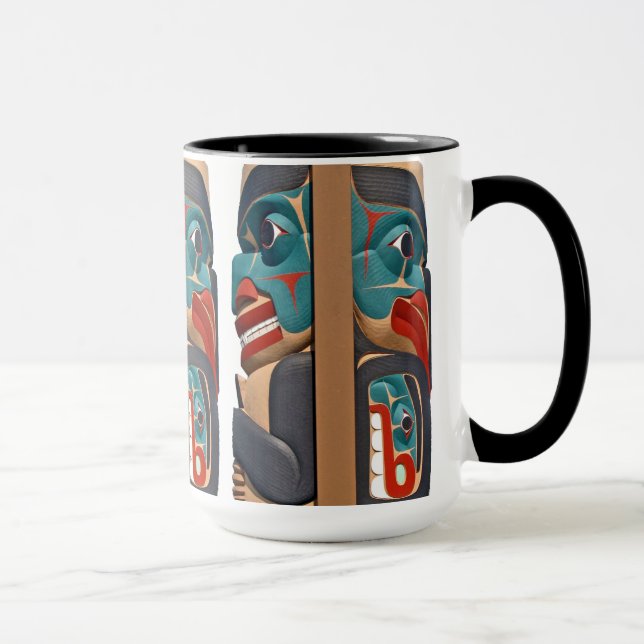Nordwesttotem-Pazifik-Tasse Tasse (Rechts)