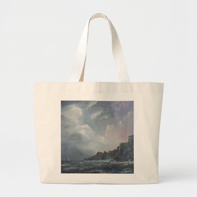 Nordwindbilder Jumbo Stoffbeutel (Vorne)