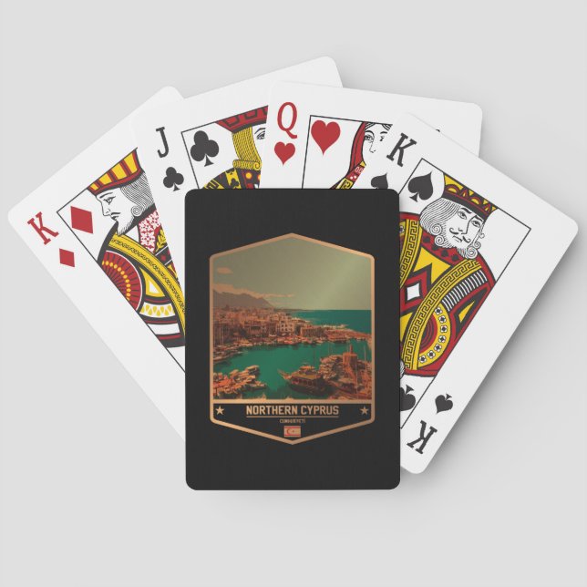Nordzypern Spielkarten (Rückseite)
