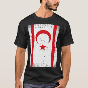 Nordzypriotische Flagge Nordzypern T-Shirt
