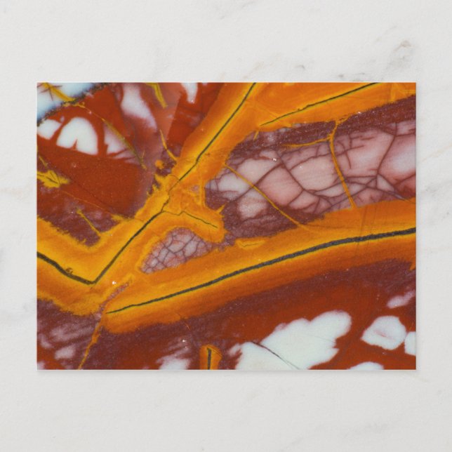 Noreena Jasper Rock Slab Postkarte (Vorderseite)