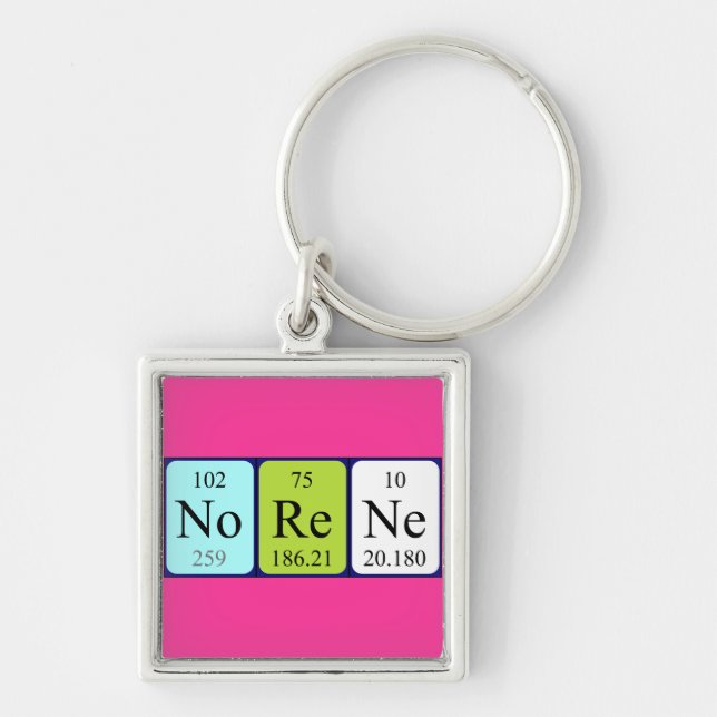 Norene Periodenschlüsselring Schlüsselanhänger (Vorne)