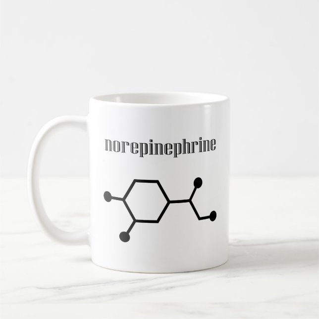 Norepinephrin-Tasse Kaffeetasse (Links)
