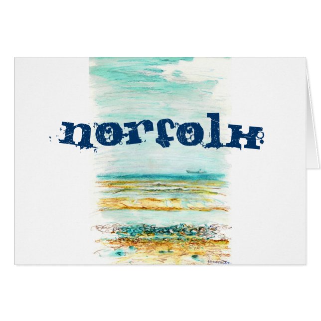 Norfolk Card (Vorderseite (Horizontal))