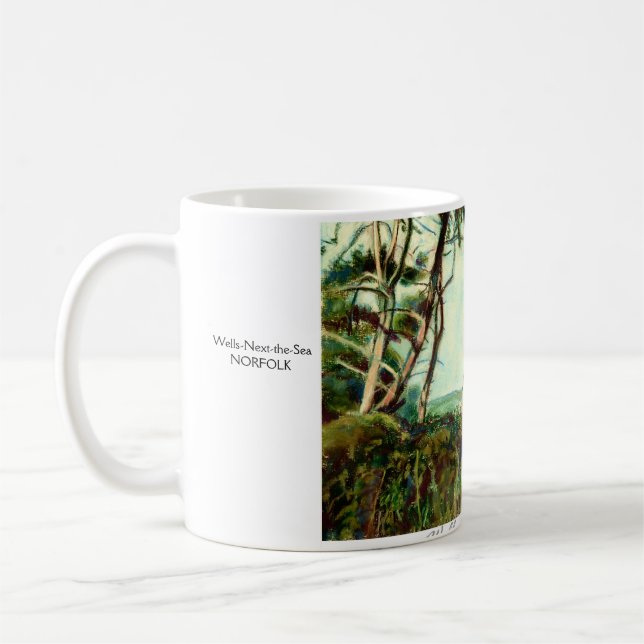 Norfolk Coast Coffee Mug (Gauche)