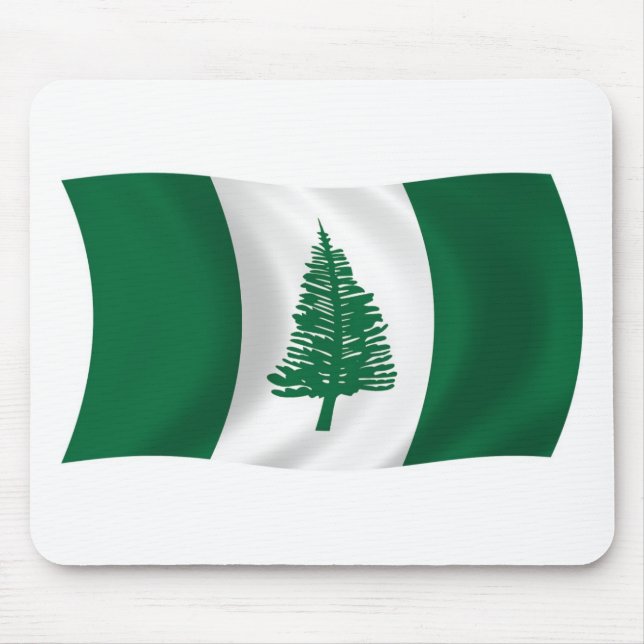 Norfolk-Insel-Flagge-Mauspad Mousepad (Vorne)