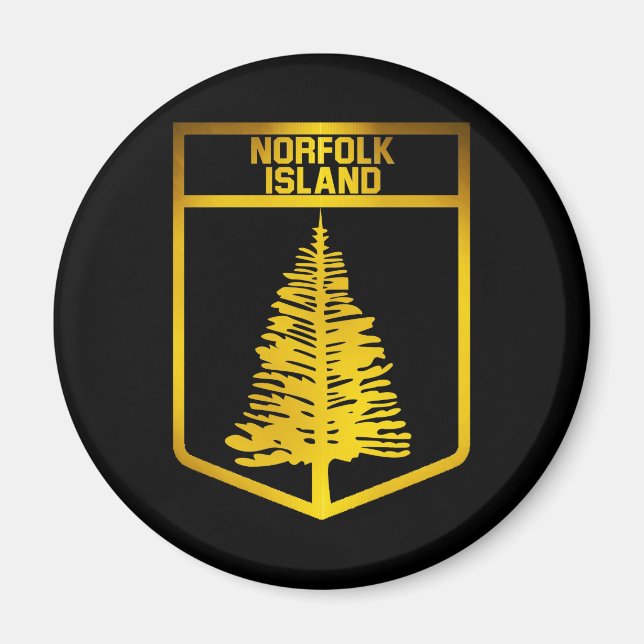 Norfolk Island Emblem Magnet (Vorne)