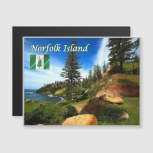 Norfolk Island - Panorama - Magnetkarte