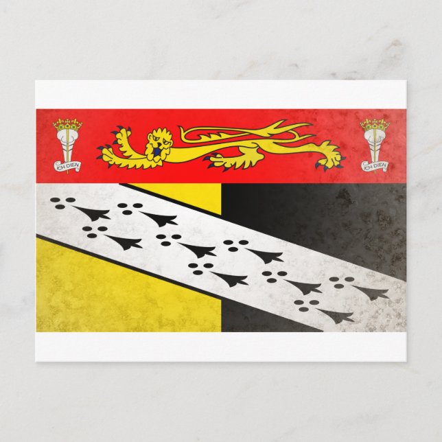 Norfolk Postkarte (Vorderseite)