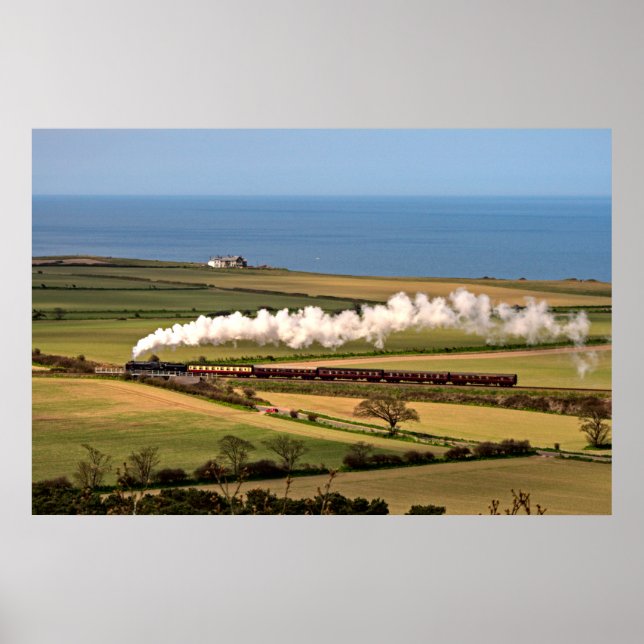 Norfolk Railway (3581 April 2015) Poster (Vorne)