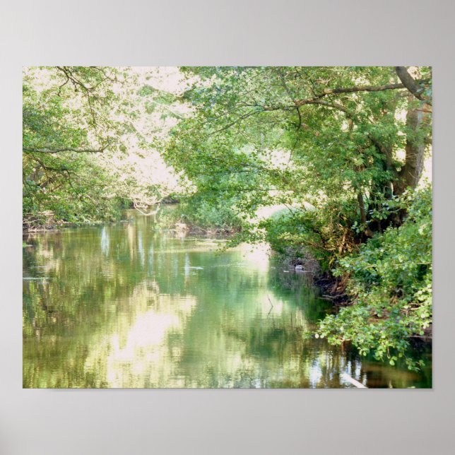 Norfolk River Scene Poster (Vorne)