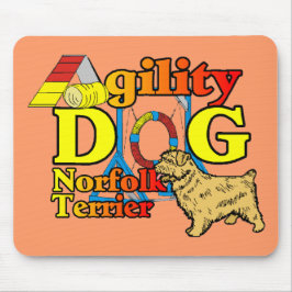 Norfolk_Terrier_Agility Mousepad