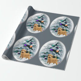 Norfolk Terrier Christmas Geschenkpapier