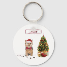 Norfolk Terrier Funny Christmas Dog mit Baum