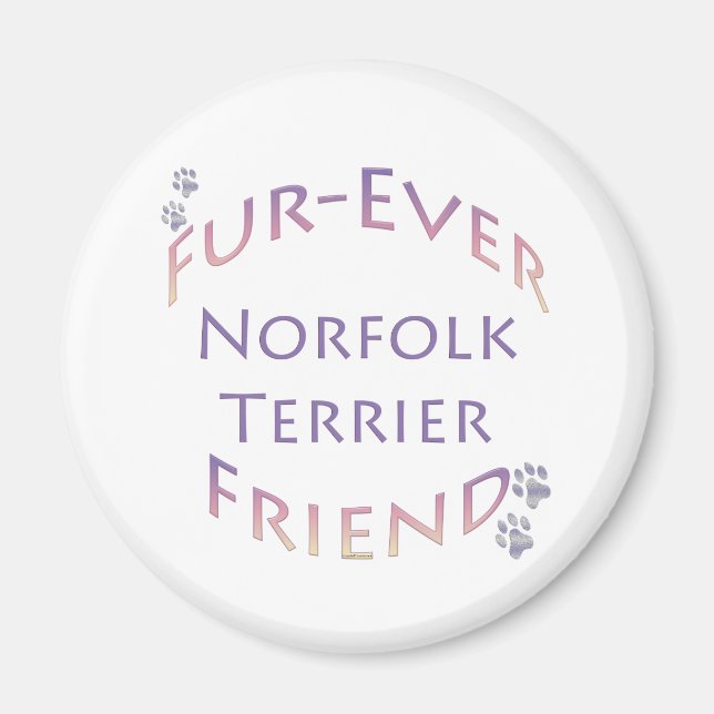 Norfolk Terrier Furever Magnet (Vorne)