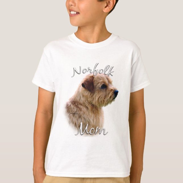 Norfolk Terrier Mama 2 T-Shirt (Vorderseite)