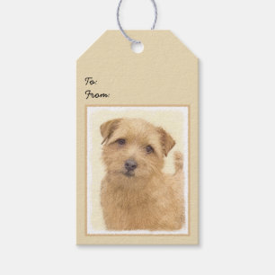 Norfolk Terrier Painting - Original Dog Art Geschenkanhänger