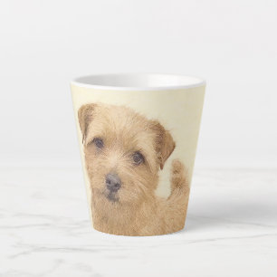 Norfolk Terrier Painting - Original Dog Art Milchtasse