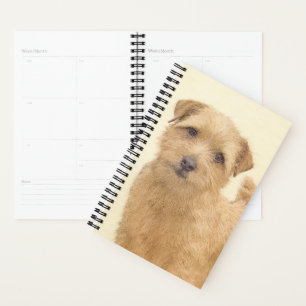Norfolk Terrier Painting - Original Dog Art Planer