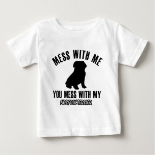 Norfolk-Terrierentwürfe Baby T-shirt