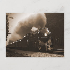 Norfolk und Western 611-Der Geist von Roanoke Postkarte
