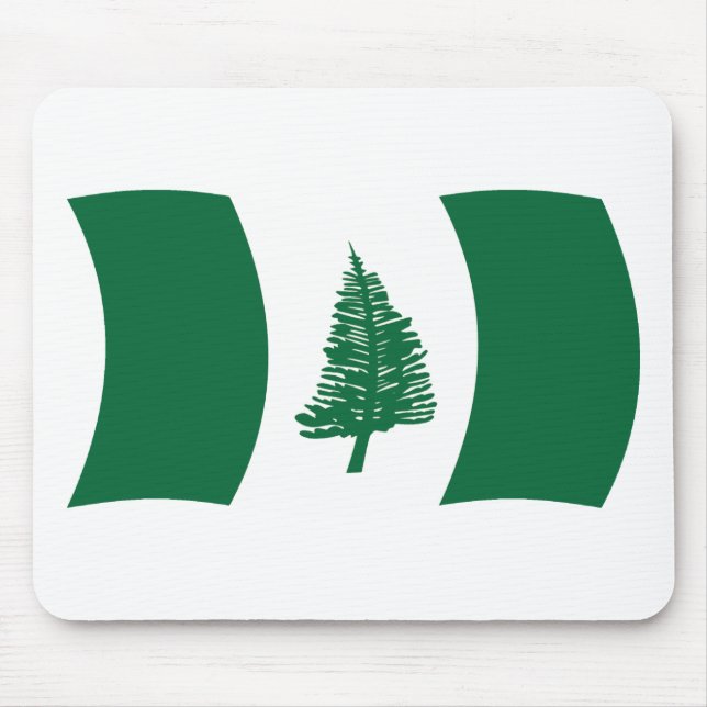 Norfolkinsel Flag Mousepad (Vorne)