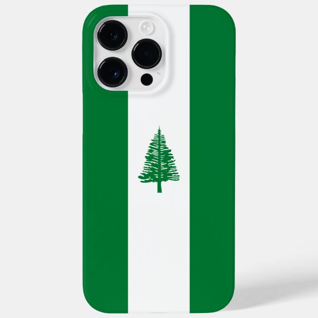 Norfolkinsel-Flagge Case-Mate iPhone 14 Pro Max Hülle (Rückseite)