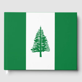 Norfolkinsel-Flagge Gästebuch