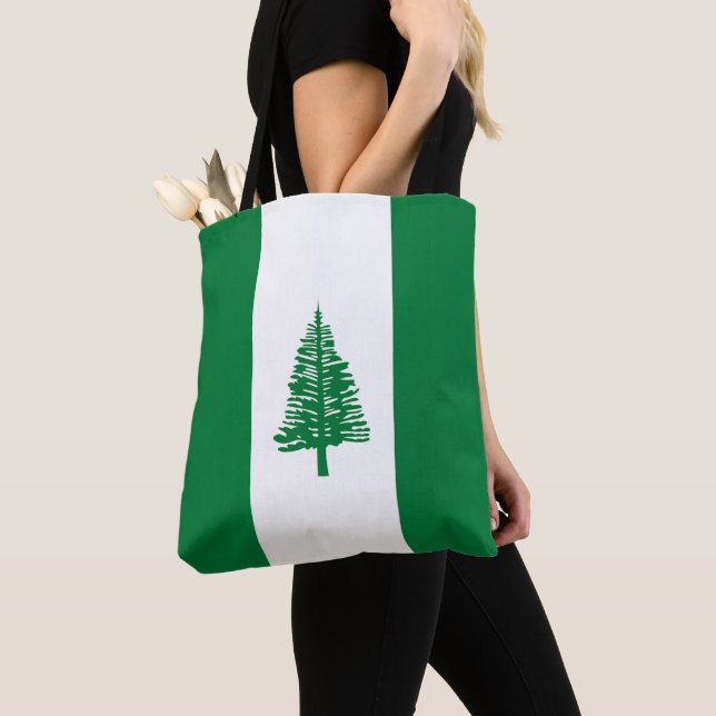 Norfolkinsel-Flagge Tasche (Von Nahem)