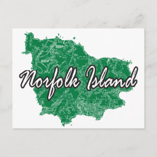 Norfolkinsel Postkarte