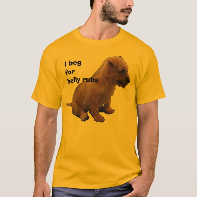 Norfolterrier-Shirt T-Shirt (Vorderseite)