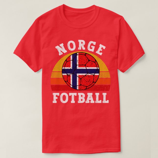 Norge Fotball 1 T-Shirt (Design vorne)