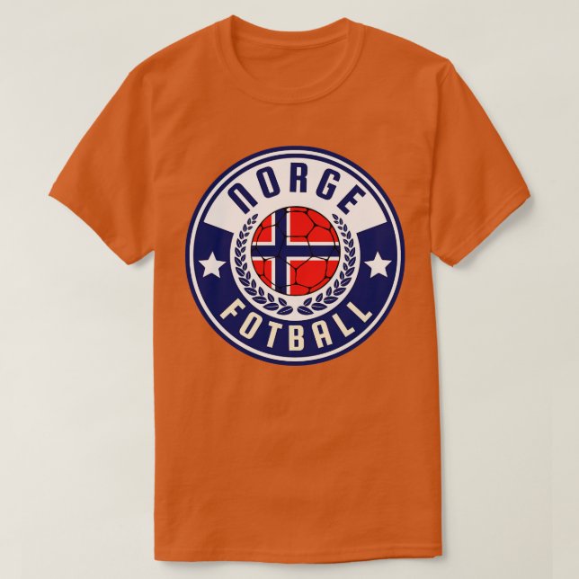 Norge Fotball 2 T-Shirt (Design vorne)