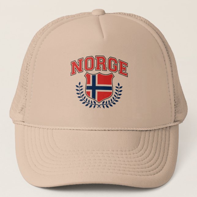 Norge Truckerkappe (Vorderseite)