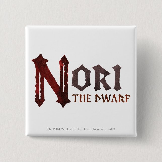 Nori Name Button (Vorderseite)