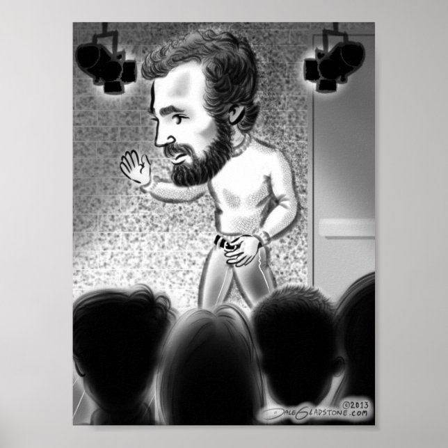 Norm-Karikaturendruck 13a Poster (Vorne)