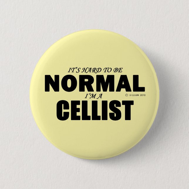 Normal Cellist Button (Vorderseite)