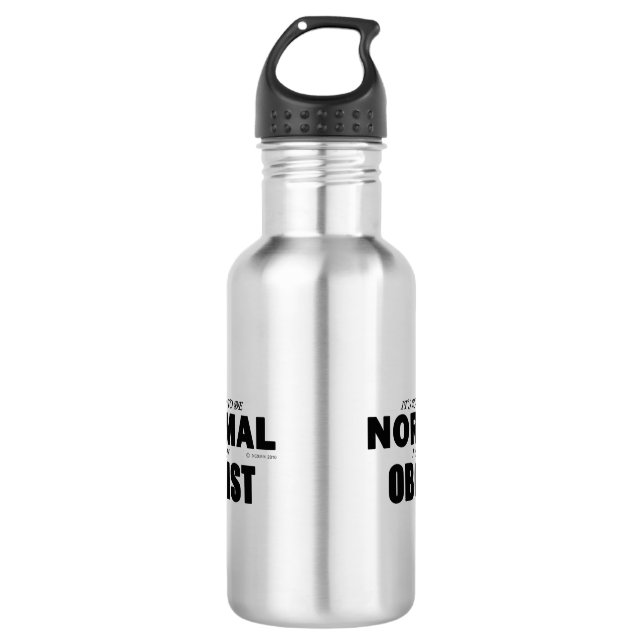 Normal Oboist Wasserflasche (Vorderseite)