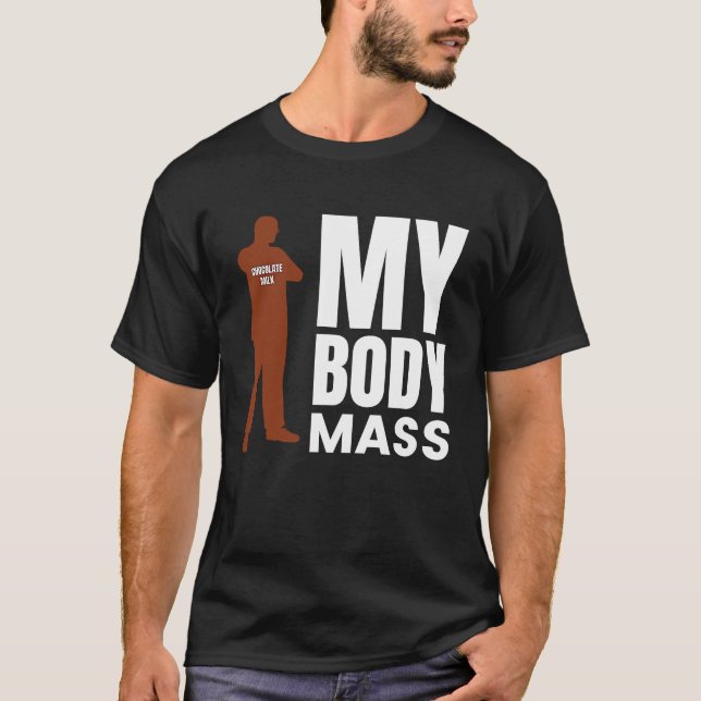 Normal People Vs Me  Chocolate Milk Food  Graphic T-Shirt (Vorderseite)
