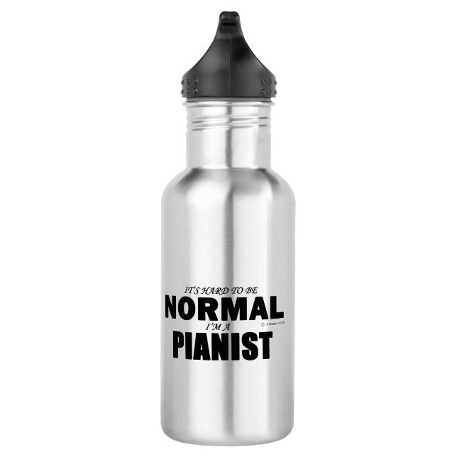 Normal Pianist Edelstahlflasche (Rechts)