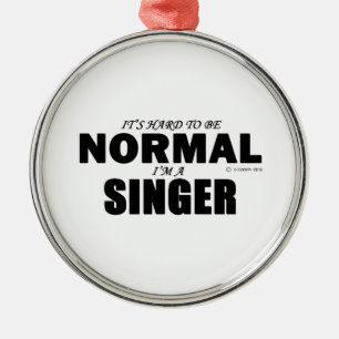 Normal Singer Silbernes Ornament