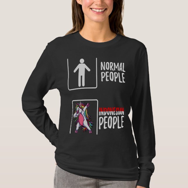Normalbürger Indonesisch T-Shirt (Vorderseite)