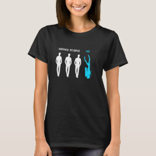 Normale Leute vergleichen mich mit Ozean und Sea D T-Shirt