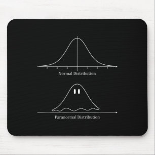 Normale Verteilung Halloween Kostümspass Mousepad
