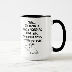 Normale Vogel-Dame Tasse