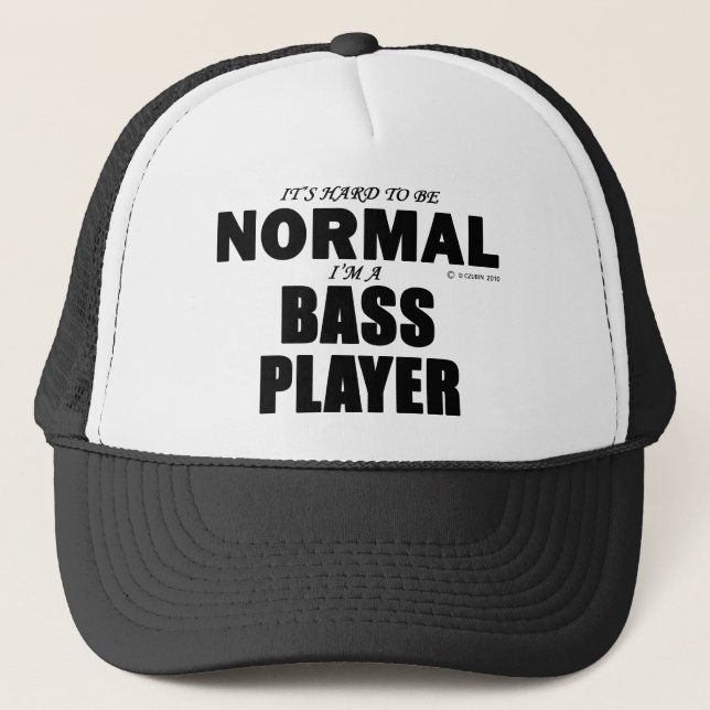 Normaler Bass Player Truckerkappe (Vorderseite)